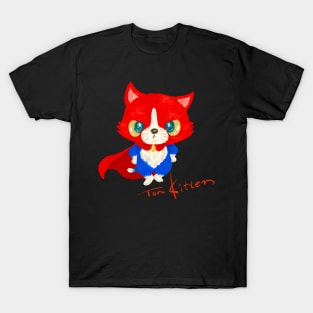 Superhero Toru Kitten T-Shirt